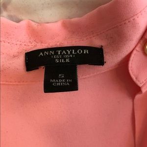 Ann Taylor silk button down sz S